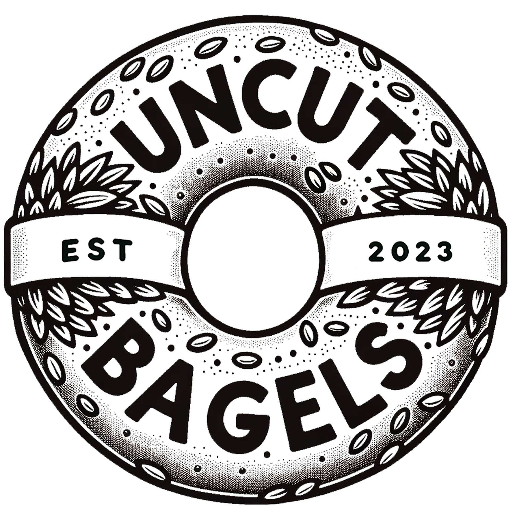 Uncut Bagels Logo
